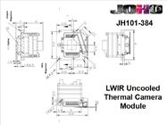 Μη ψυχόμενη ενότητα θερμικής λήψης εικόνων LWIR, ενότητα καμερών θερμικής λήψης εικόνων 384x288 VOx