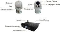 σύστημα παρακολούθησης 1920x1080 μακροχρόνιας σειράς 15W DC12V EO IR με τη θερμική κάμερα