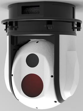Σταθεροποιημένος γυροσκόπιο UAV ηλεκτροοπτικός αναρτήρας, μικρός σταθεροποιημένος γυροσκόπιο αναρτήρας μεγέθους για UAV